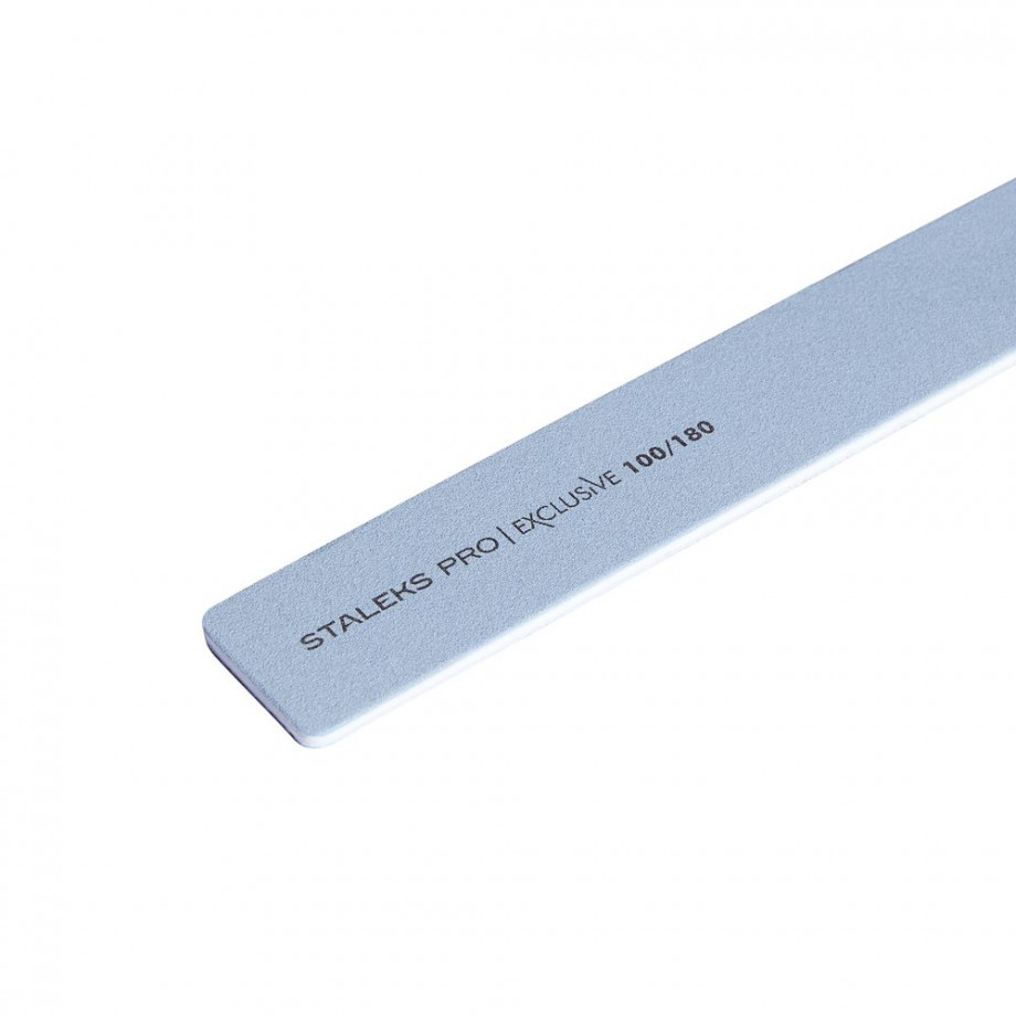 Mineral broad straight nail file EXCLUSIVE 100/180 grit