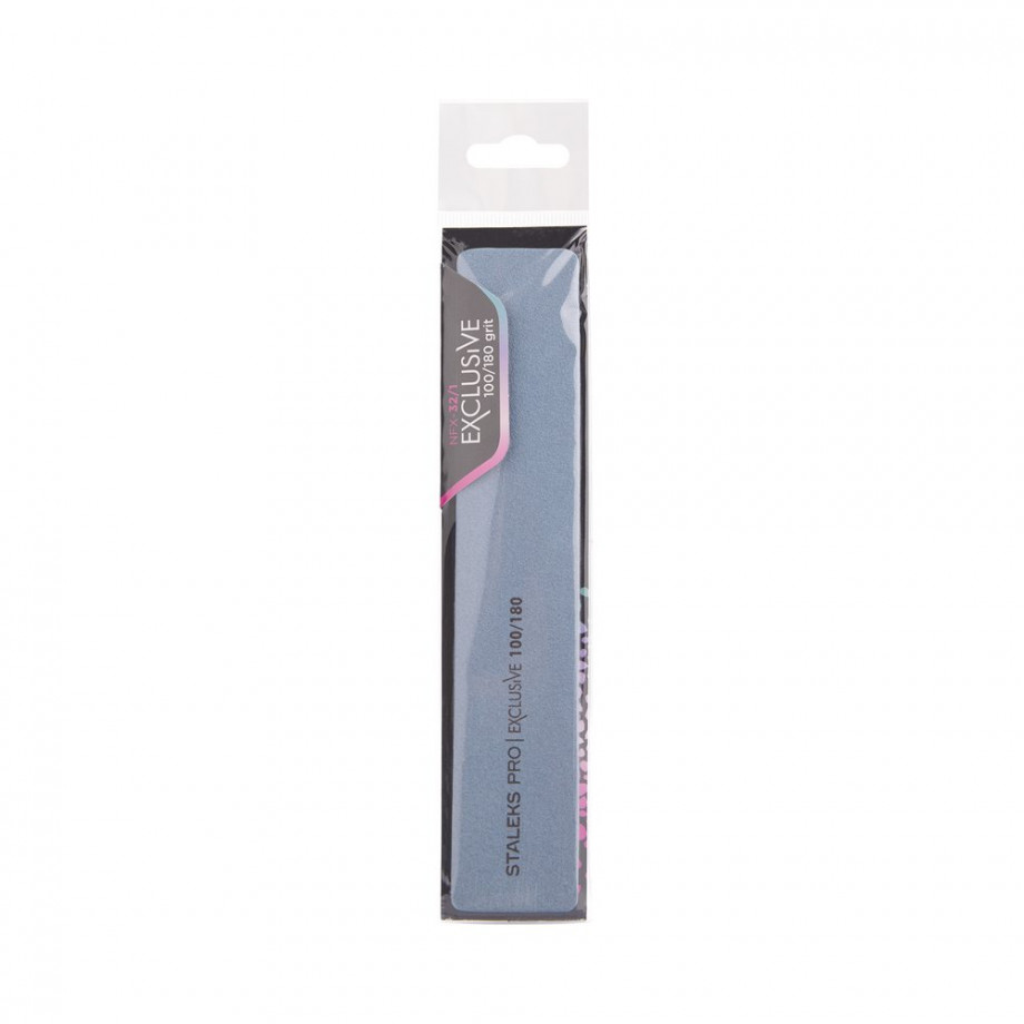 Mineral broad straight nail file EXCLUSIVE 100/180 grit